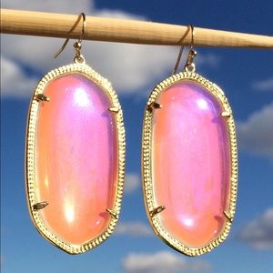 Kendra Scott Danielle Iridescent Tangerine